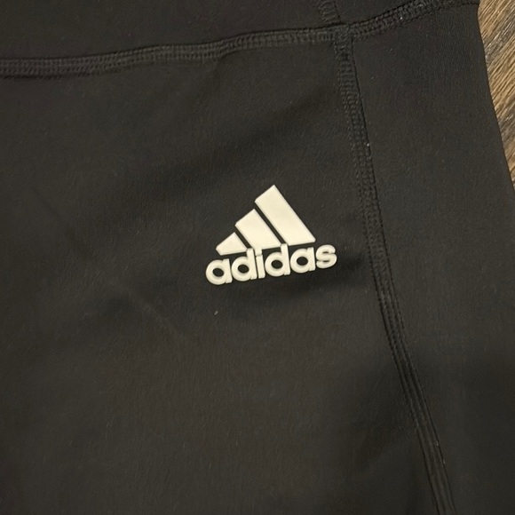 Adidas Kids Black Leggings size Small - Picture 3 of 8